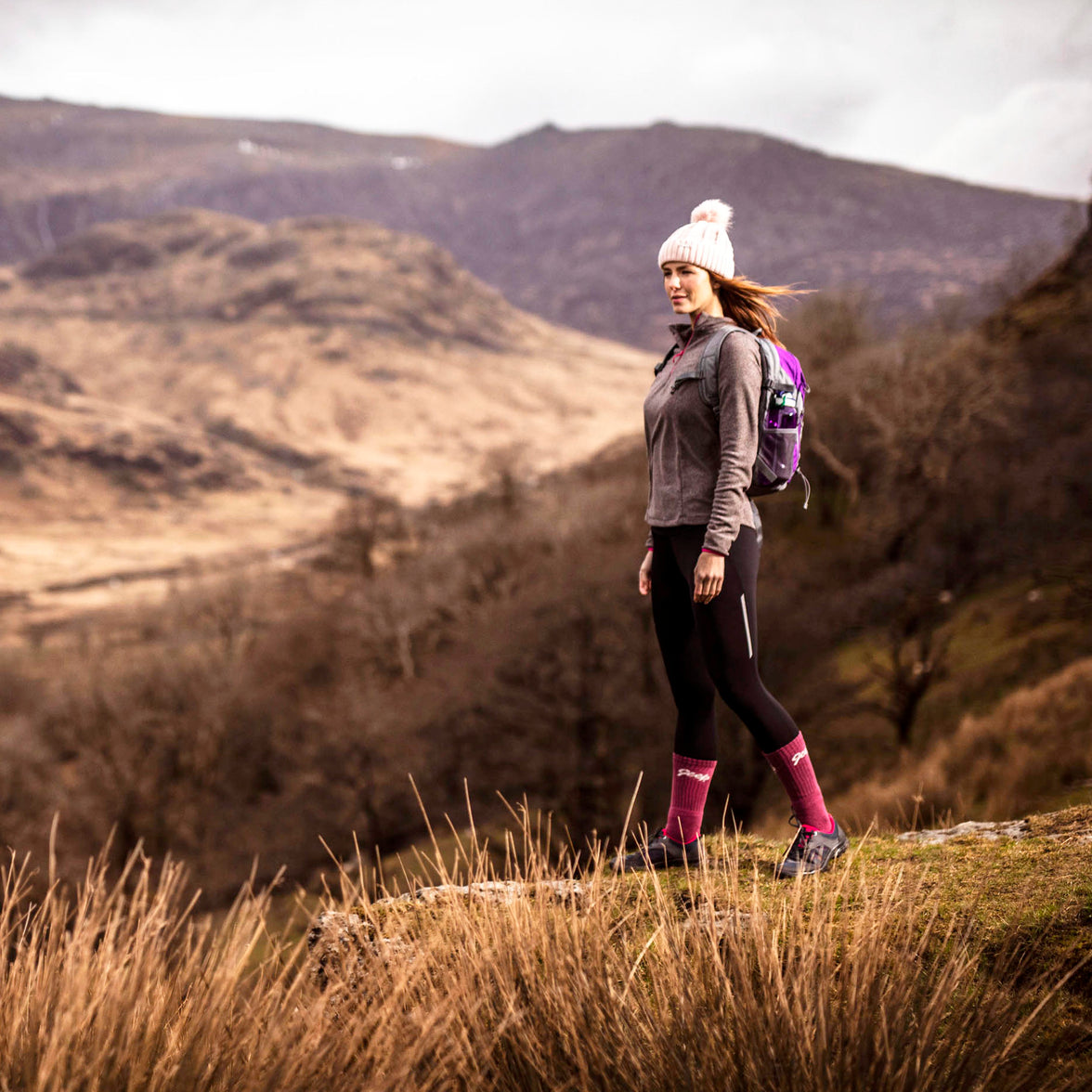 Women's 3 Pair Jeep Cotton Trail Boot Socks