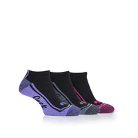 Women's 3 Pair Jeep Performance Cushioned Trainer Socks