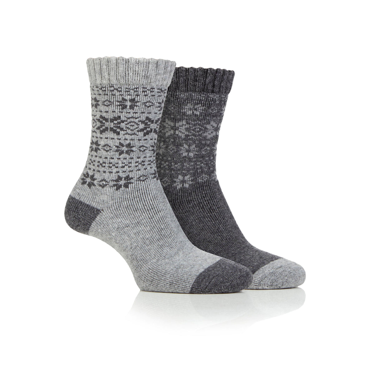 Women's 2 Pair Jeep Wool Blend Thermal Boot Socks