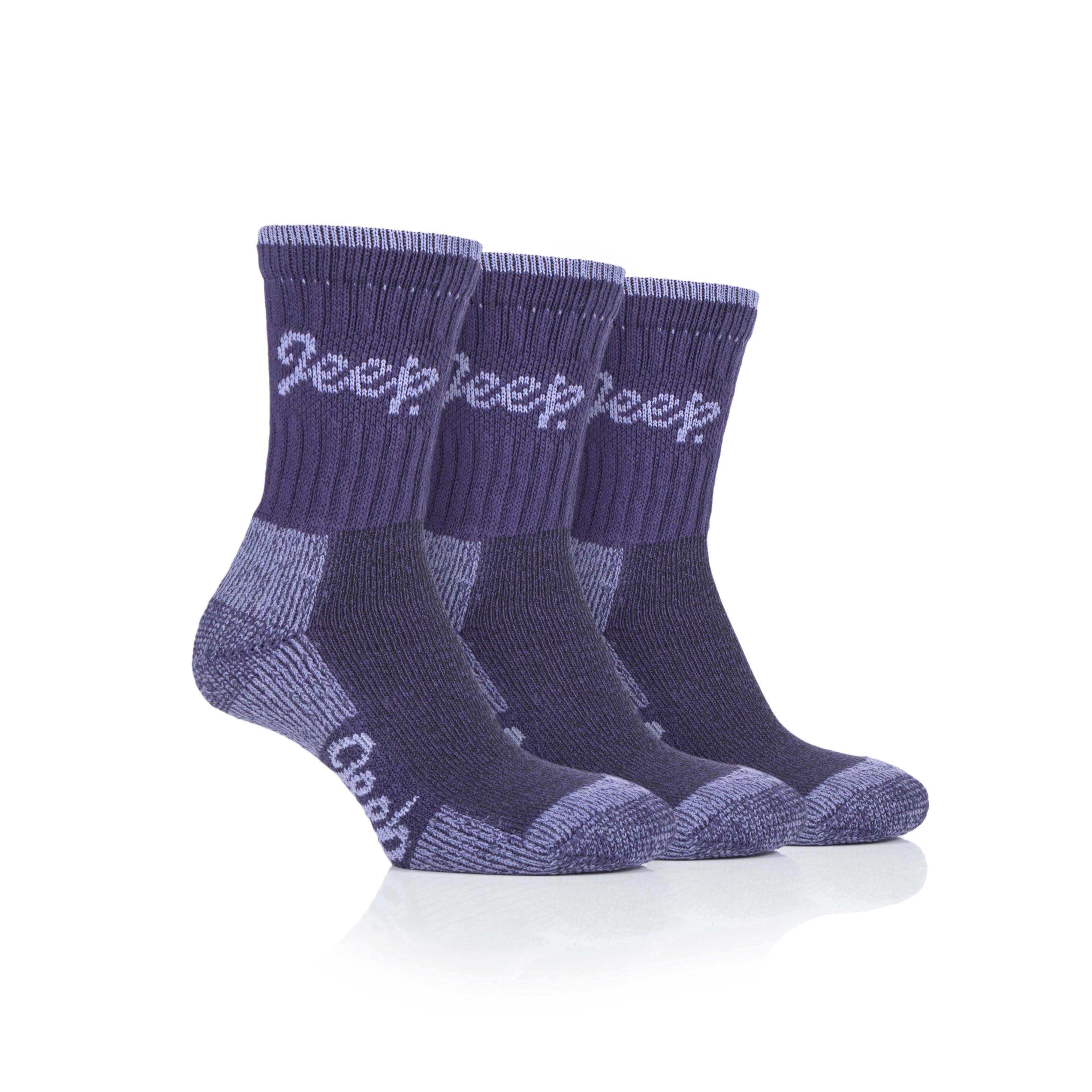 Women's 3 Pair Jeep Luxury Heavyweight Cotton Boot Socks