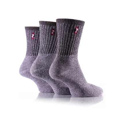 Women's 3 Pair Jeep Cotton Vintage Boot Socks