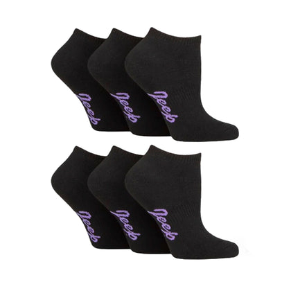 Women's 6 Pair Jeep Performance Cushioned Trainer Socks