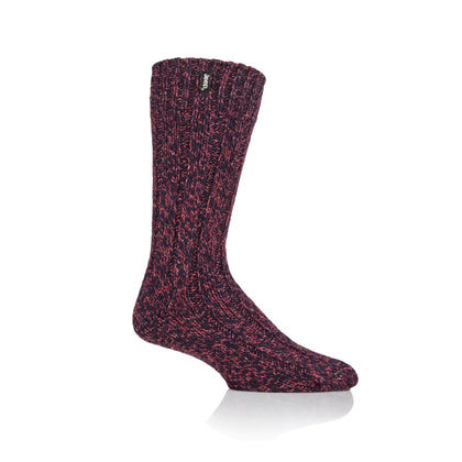 Men's 1 Pair Jeep Wool Blend Hiking Thermal Socks