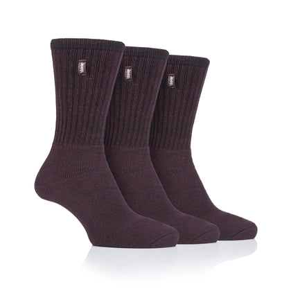 Men's 3 Pair Jeep Cotton Vintage Boot Socks