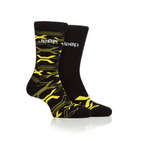 Men's 2 Pair Jeep Heavy Cushioned Bamboo Boot Socks