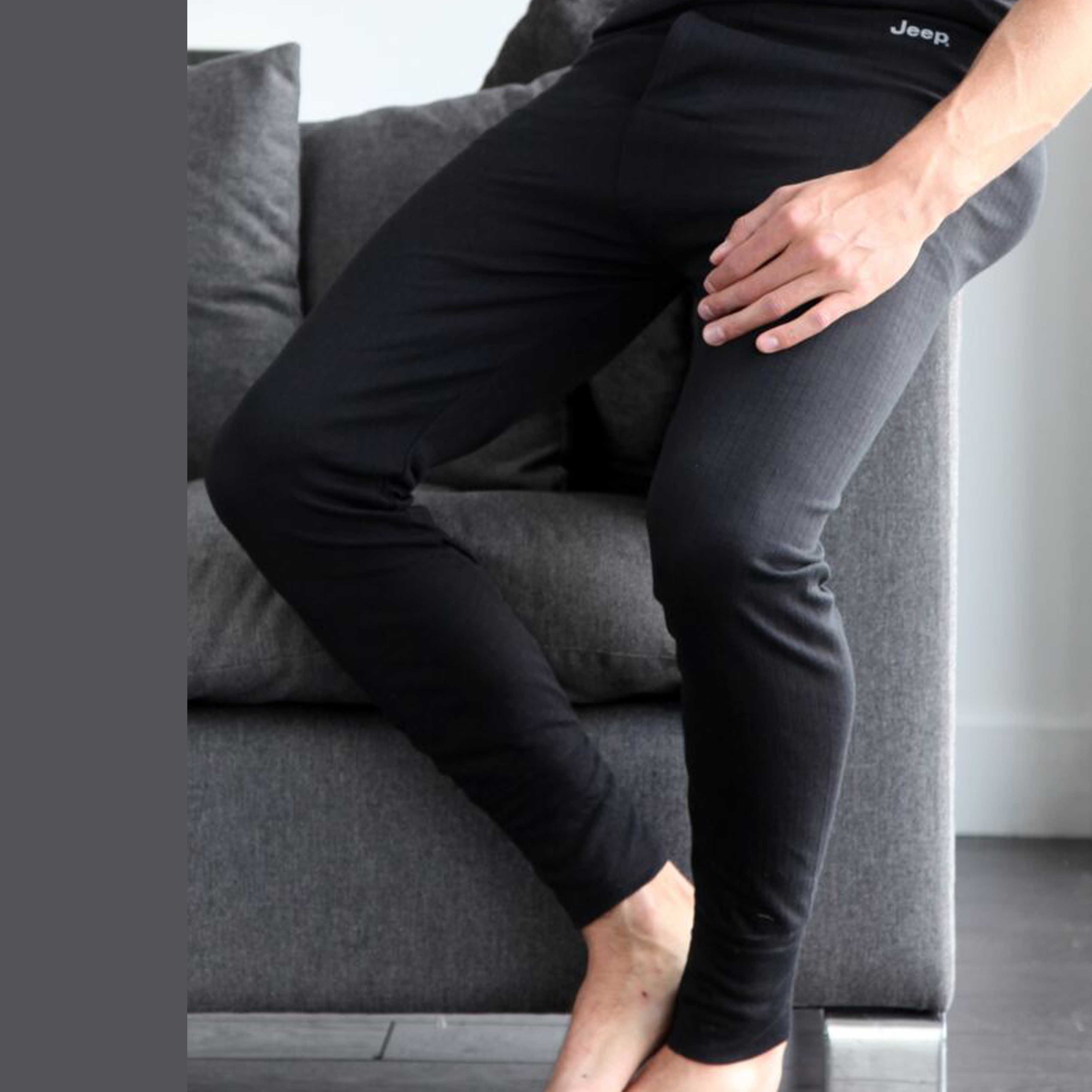 Men's 1 Pair Jeep Cotton Blend Thermal Long Johns