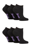 Ladies 6 Pair Jeep Performance Polyester Cushioned Trainer Socks