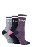 Ladies 3 Pair Jeep Performance Full Cushion Boot Socks