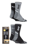 Mens 4 Pair Jeep Performance Cushioned Boot Socks Gift Box