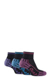 Ladies 3 Pair Jeep Cushioned Cotton Ankle Socks